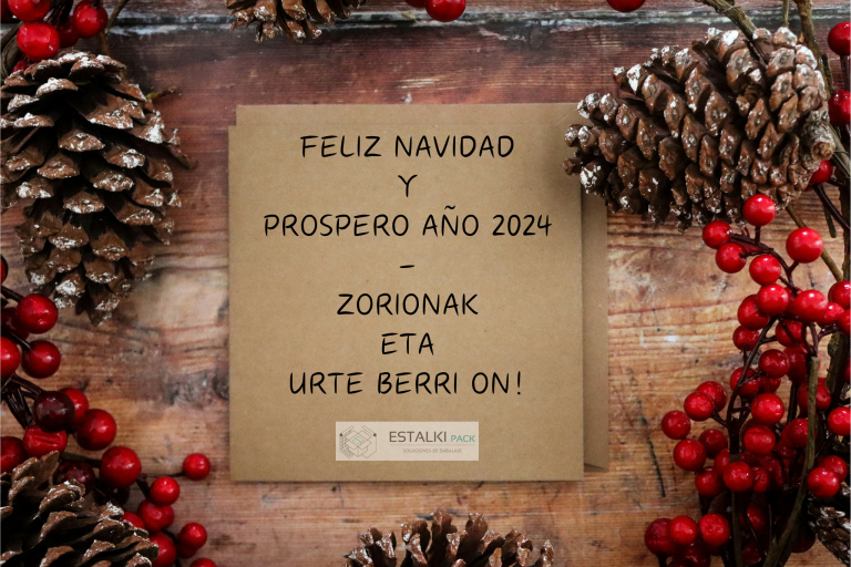 ESTALKI OS DESEA ¡FELICES FIESTAS! - ESTALKIK JAI ZORIONTSUAK OPA DIZKIZU!