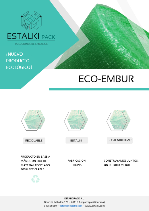 Hemos desarrollado un nuevo producto de protección, el ECO-EMBUR®.
