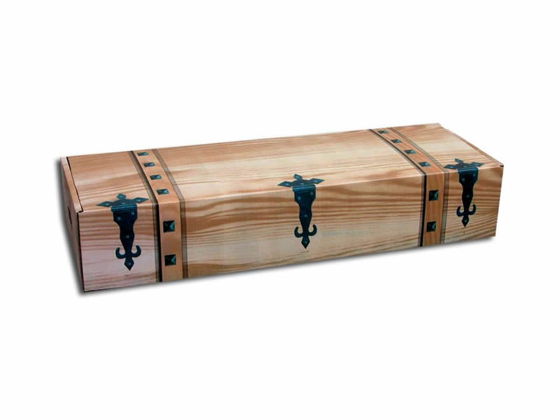 CAJA JAMON RUSTICA GRANDE