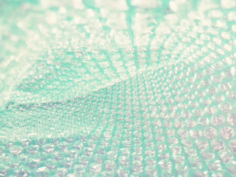 Plástico de burbujas ecológico fabricado por Estalki Pack